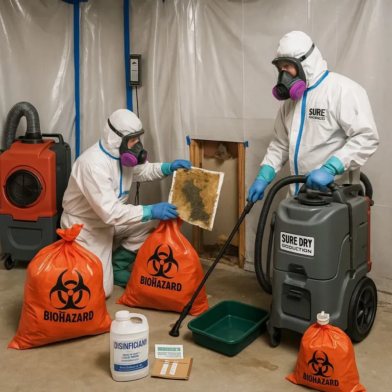 Contaminated Water Handling Protocols process in New Braunfels, TX